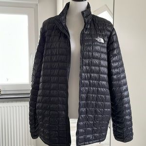North face men’s black thermoball jacket